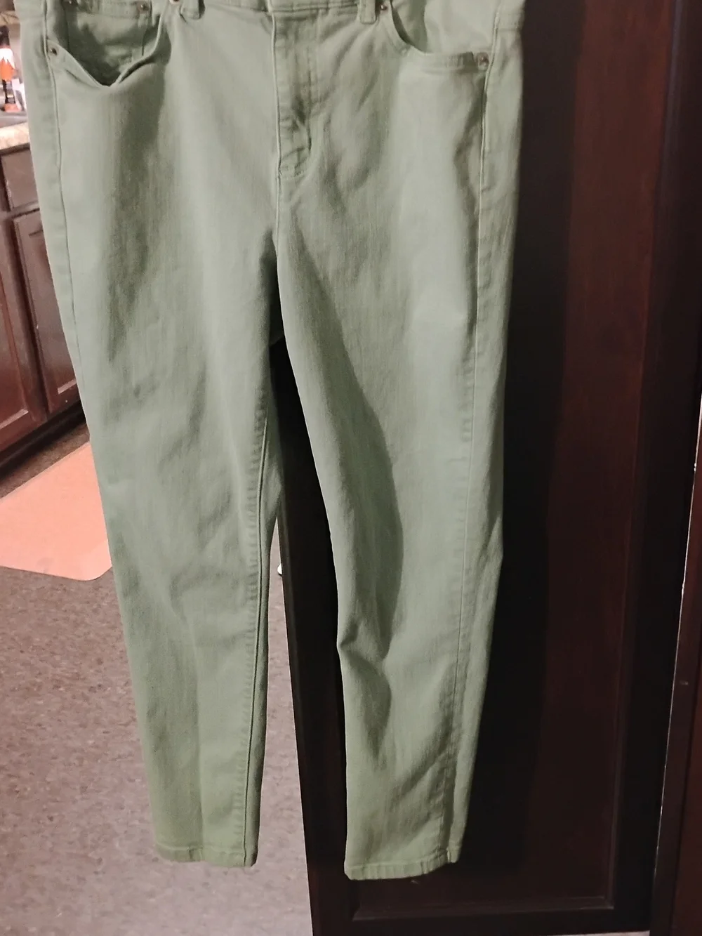 Ralph Lauren Light Mint High-Rise Jeans